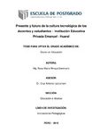 Presente y futuro de la cultura tecnológica de los docentes y estudiantes – Institución Educativa Privada Emanuel – Huaral