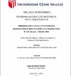 Habilidades comunicativas e incremento de la psicomotricidad en niños de la institución educativa inicial N° 244 Curiyacu, Chazuta- 2020