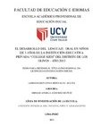 El desarrollo del lenguaje oral en niños de 5 años de la Institución Educativa Privada ”College Kids” del distrito de Los Olivos – año 2013