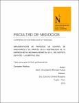 Implementación de procesos de control de inventarios y su impacto en la rentabilidad de la empresa Metal Mecánica Sermetal S. A. C., del distrito de Pataz – La Libertad, 2016