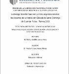 Liderazgo transformacional y clima organizacional en los docentes de la Institución Educativa Santo Domingo de Guzmán Palca – Tarma 2019