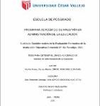 Currículo socioformativo en la evaluación formativa de la institución educativa Comercio N°. 64, Pucallpa, 2021