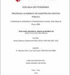 Contaminación ambiental en el Asentamiento Humano José Olaya de Piura, 2020