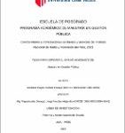 Control interno y contrataciones de bienes y servicios del Instituto Nacional de Radio y Televisión del Perú, 2021