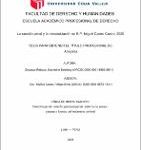 La sanción penal y la resocialización en E.P. Miguel Castro Castro, 2020