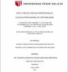 Cuentas por cobrar y la situación económica de la Empresa La Encalada Company S.A.C. Lima, 2020