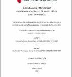 Mecanismos de participación ciudadana y su relación con el control social en la Municipalidad provincial de Trujillo, 2021