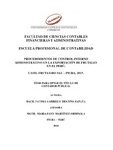 Procedimientos de control interno administrativo en la exportación de frutales en el Perú. caso: Frutambo S.A.C– Piura, 2017.