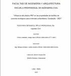 Influencia del plástico PET en las propiedades de ladrillos de concreto ecológicos para viviendas unifamiliares, Carabayllo – 2021