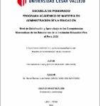 Nivel de satisfacción y aprendizaje de las competencias matemáticas de los estudiantes de la institución educativa Viva el Perú, 2021