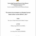 Prevalencia de preeclampsia en el Hospital Nacional Daniel Alcides Carrión (HNDAC), 2013