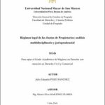 Régimen legal de las Juntas de Propietarios: análisis multidisciplinario y jurisprudencial