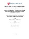 Comercio Internacional Y Competitividad De Cobre Refinado En Forma De Cátodo Y De Secciones De Cátodo Peruano 2008-2016