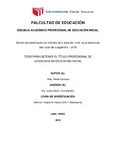 Noción de clasificación en infantes de 5 años del nivel inicial distrito de San Juan de Lurigancho – 2016