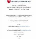 Gestión pedagógica y clima organizacional en docentes de una institución educativa del distrito – La Perla – Callao