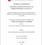 Estrategias metodológicas para desarrollar procesos cognitivos básicos en estudiantes con necesidades educativas especiales del Colegio Pindal, Loja – Ecuador, 2020