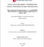 Plan de seguridad alimentaria basado en la norma ISO 22000: 2018 y la calidad de servicio en el restaurante popeyes, la Victoria – 2020