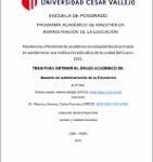 Resiliencia y rendimiento académico en estudiantes de primaria en pandemia en una institución educativa de la ciudad del Cusco, 2021