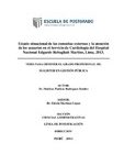 Estado situacional de las consultas externas y la atención de los usuarios en el Servicio de Cardiología del Hospital Nacional Edgardo Rebagliati Martins, Lima, 2013