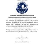 El derecho de propiedad comunal del pueblo indígena Kichwas en la región San Martín, en el marco del Convenio 169 de la Organización Internacional del Trabajo (OIT) en el año 2020