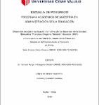 Deserción escolar y evaluación formativa de los docentes de la Unidad Educativa “Francisco Eugenio Tamariz”, Ecuador, 2021