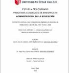 Formación continua y las competencias digitales en docentes de Instituciones Educativas, Drec- Callao, 2021