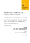 Propuesta de una estructura de costos, para evaluar la productividad del servicio de transporte de carga, empresa Huáscar Cargo Internacional S.A.C., Cajamarca 2016
