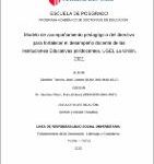 Modelo de acompañamiento pedagógico del directivo para fortalecer el desempeño docente de las instituciones educativas polidocentes, UGEL La Unión, 2021