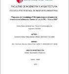 Propuesta de metodología PHVA para mejorar el control de inventario en la Empresa Comercial Leo E.I.R.L – Talara, 2020