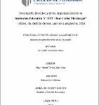 Desempeño directivo y clima organizacional de la Institución Educativa N° 0152 “José Carlos Mariátegui” – UGEL 05, distrito de San Juan de Lurigancho, 2018