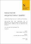 Aplicación de los criterios de la arquitectura solar pasiva en un centro de capacitación agrícola en la provincia de Otuzco