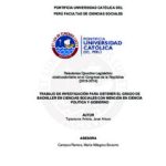 Relaciones Ejecutivo-Legislativo: obstruccionismo en el Congreso de la República (2016-2018)