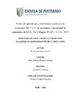 Estilos de aprendizaje y rendimiento académico de estudiantes del 4º y 5º de secundaria, especialidad de carpintería, de la I.E. “Fe y Alegría Nº 26” – S. J. L., 2013