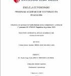 Influencia del acompañamiento familiar en la comprensión lectora de 1° primaria I.E. Nº80008 República Argentina, 2020