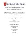 Aplicación de la NIC 11 contratos de construcción y su relación con el impuesto a la renta en la empresa FCC Industrial Perú SAC periodo 2014