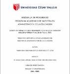 Gestión de trabajo remoto y desempeño docente en la Institución Educativa William Prescott de Tacna, 2021