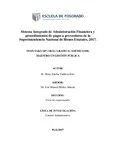 Sistema Integrado de Administración Financiera y procedimientos de pagos a proveedores de la Superintendencia Nacional de Bienes Estatales, 2017
