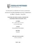 Acción tutorial y su relación con el nivel de convivencia escolar en el 5to grado de primaria de la I.E.P. “Isabel Flores de Oliva” – Chorrillos – Lima 2011