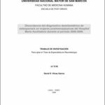 Discordancia del diagnóstico densitométrico de osteoporosis en mujeres postmenopáusicas del Hospital María Auxiliadora durante el periodo 2000-2006