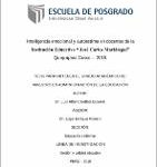Inteligencia emocional y autoestima en docentes de la Institución Educativa “ José Carlos Mariátegui” Quiquijana Cusco – 2018.
