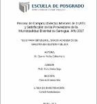 Proceso de Compras Directas Menores de 3 Uits Y Satisfacción de los Proveedores de la Municipalidad Distrital De Samegua, Año 2017