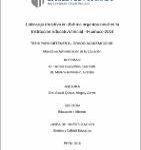 Liderazgo directivo en el clima organizacional en la Institución Educativa Inicial – Huánuco-2018