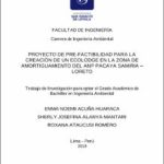 Proyecto de pre-factibilidad para la creación de un ecolodge en la zona de amortiguamiento del ANP Pacaya Samiria – Loreto
