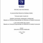 Plan estratégico Eterna Perú