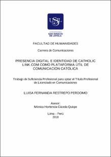 Presencia digital e identidad de Catholic Link.com como plataforma útil de Comunicación Católica