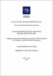 Plan estratégico del Instituto Tecnológico de Lima