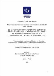 El enfoque por competencias como una herramienta en la elaboración del perfil de administrador de edificios y condominios en Lima Metropolitana, 2020