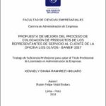 Propuesta de mejora del proceso de colocación de productos de los representantes de servicio al cliente de la oficina Los Olivos – BanBif 2017