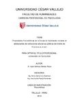 Propiedades Psicométricas de la Escala de Habilidades sociales en adolescentes de instituciones educativas públicas del distrito de Florencia de Mora